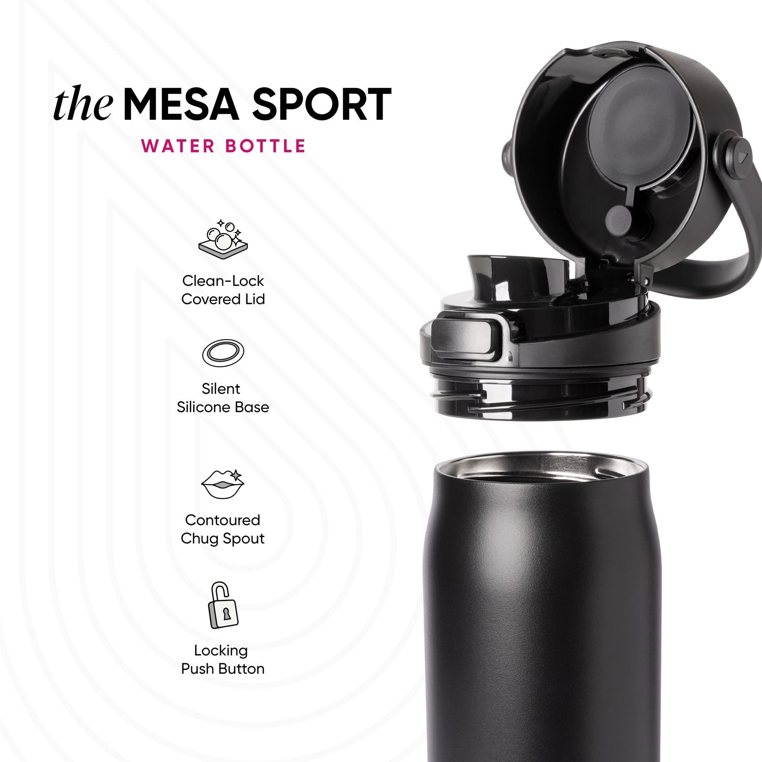 Replacement Lid for Mesa Sport Water Bottle