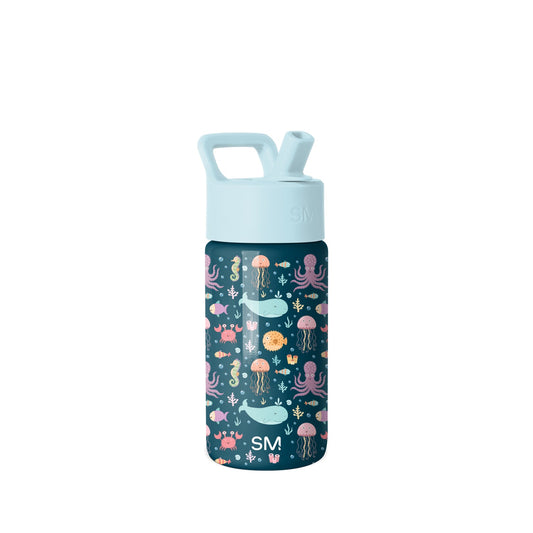 Summit Kids Water Bottle with Straw Lid